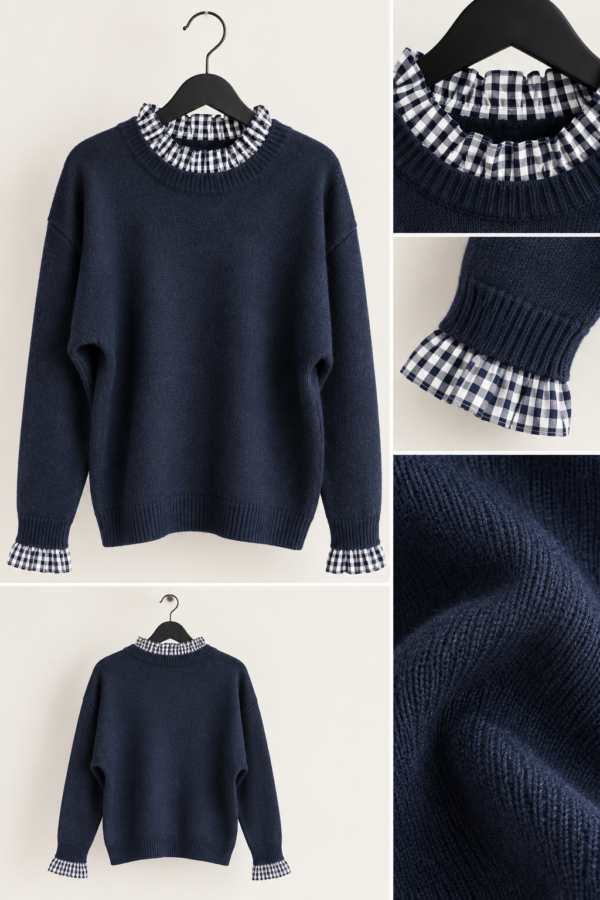 ROXANNE RUFFLE KNIT