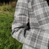 OVERSIZED CHARLOTTE CHECK BLAZER