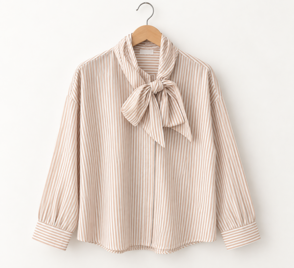 CHLOE BOW BLOUSE