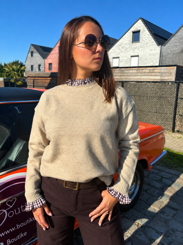 ROXANNE RUFFLE KNIT