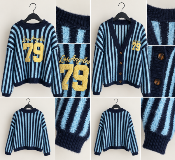LOS ANGELES STRIPE KNIT