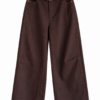 WIDE LEG PANTS MET RIEM