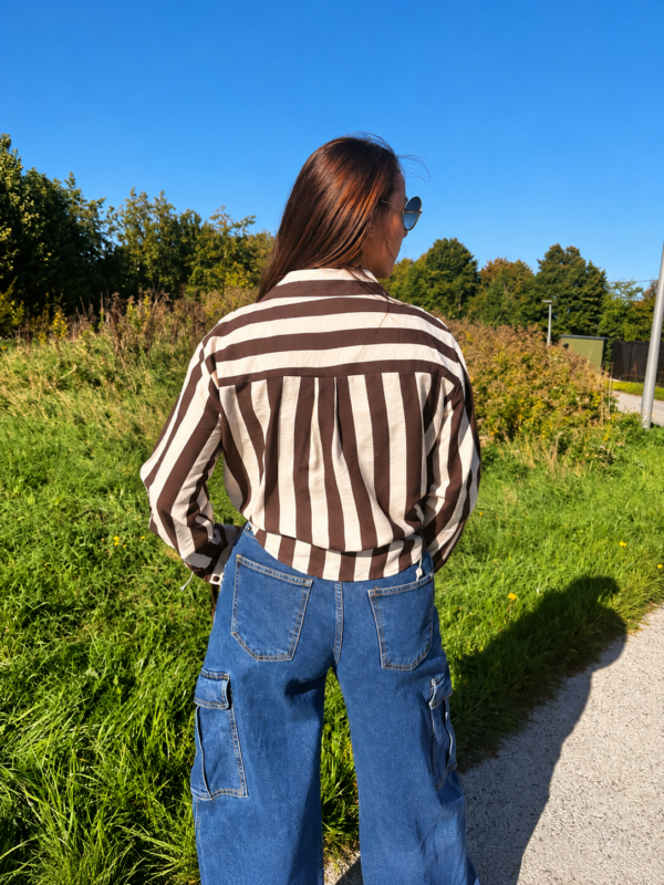 CELINE STRIPE BLOUSE
