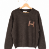 CHOCOLATE DETAIL SWEATER