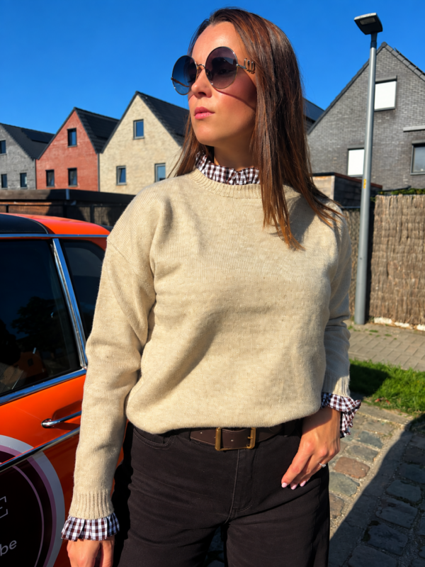 ROXANNE RUFFLE KNIT