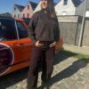 WIDE LEG PANTS MET RIEM