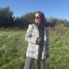 OVERSIZED CHARLOTTE CHECK BLAZER